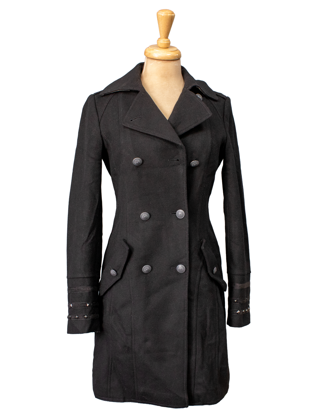 Hugo Boss Black Double-Breasted Coat