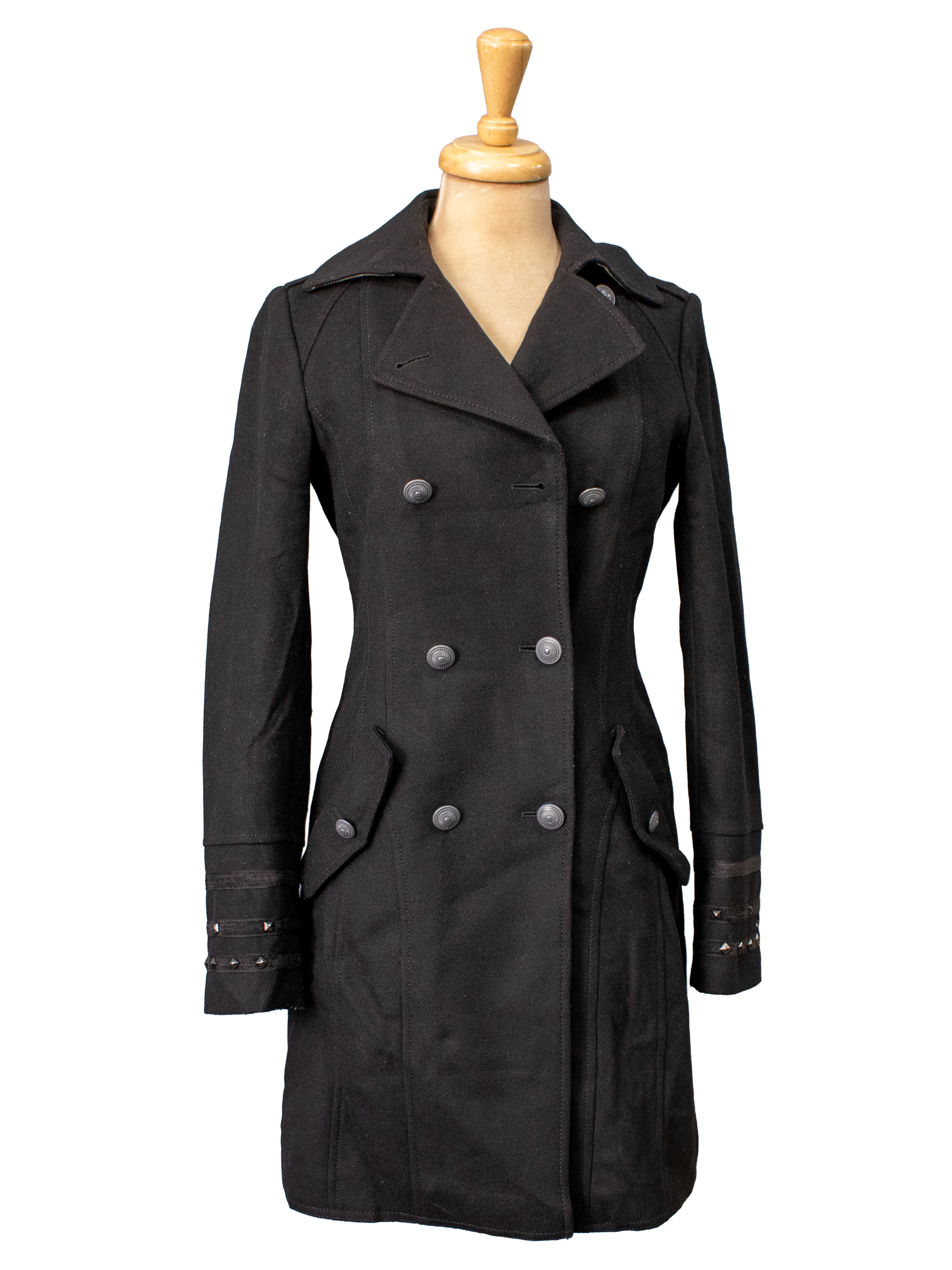Hugo Boss Black Double-Breasted Coat