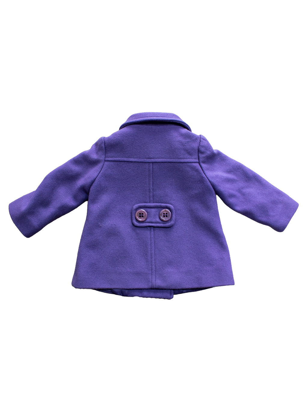 United Colors of Benetton Purple Kid's Pea Coat