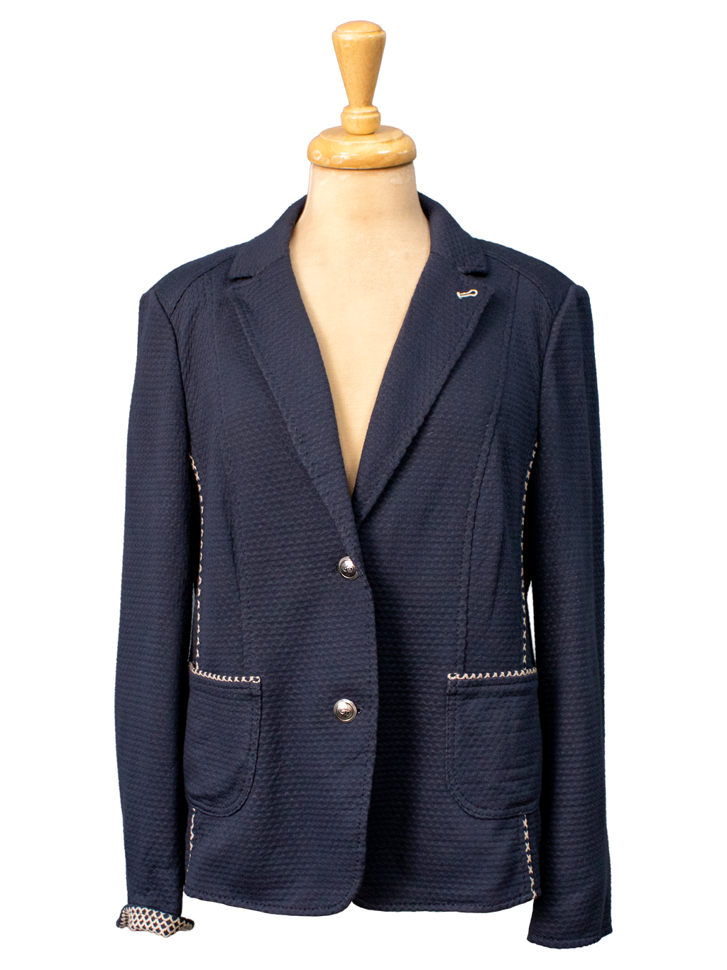 Gerry Weber Navy Textured Blazer