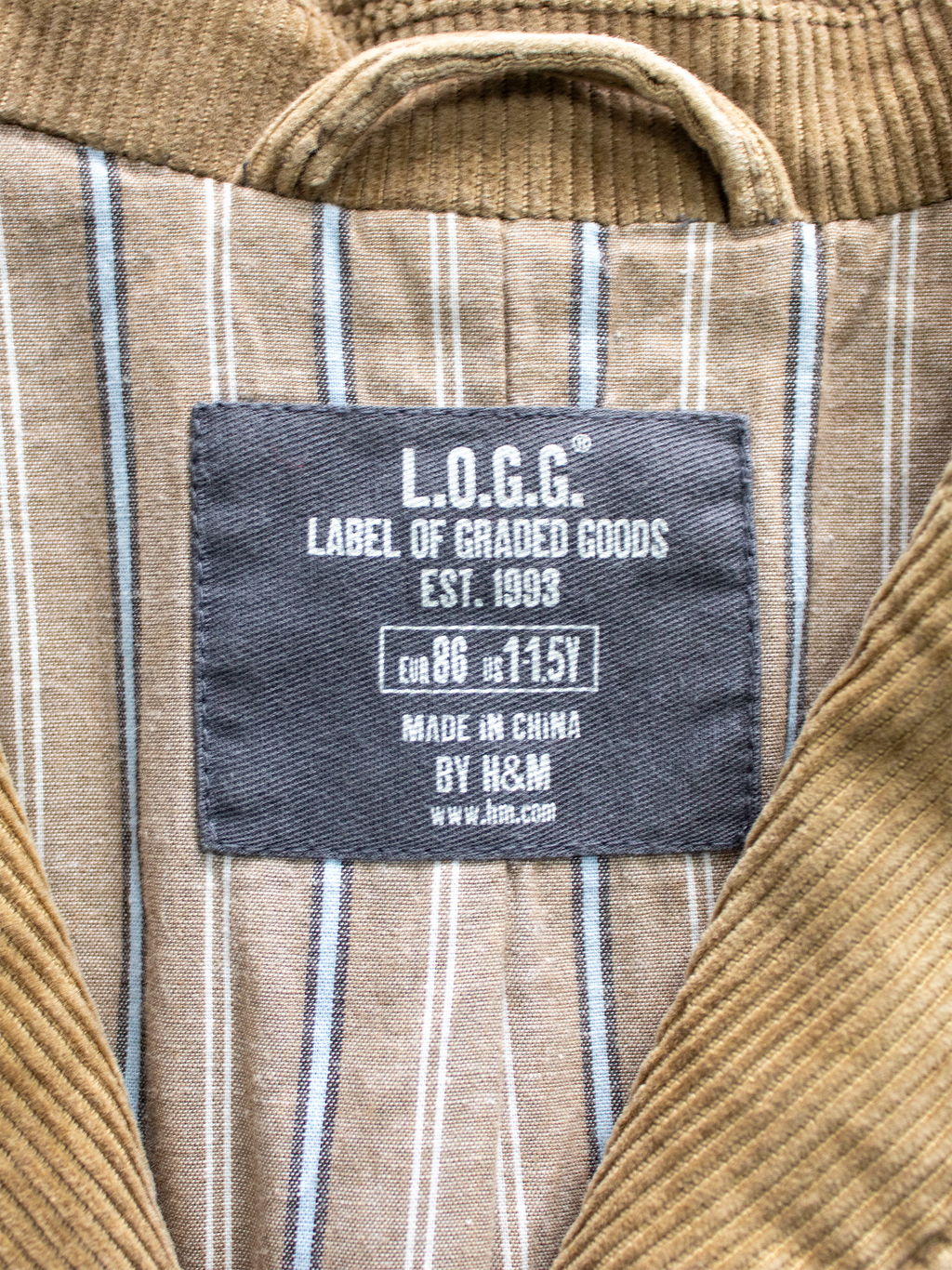 Kid's H&M Corduroy Jacket